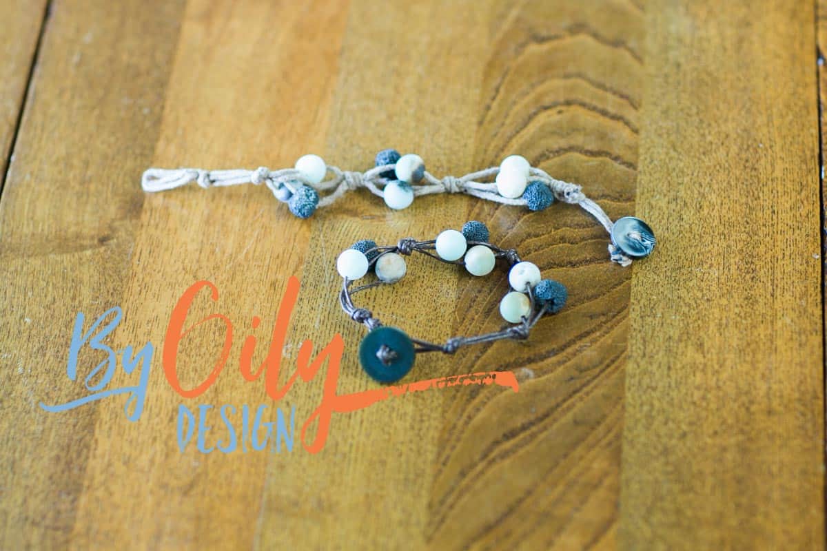 How to make a diffuser bracelet in less than 5 minutes - By Oily Design