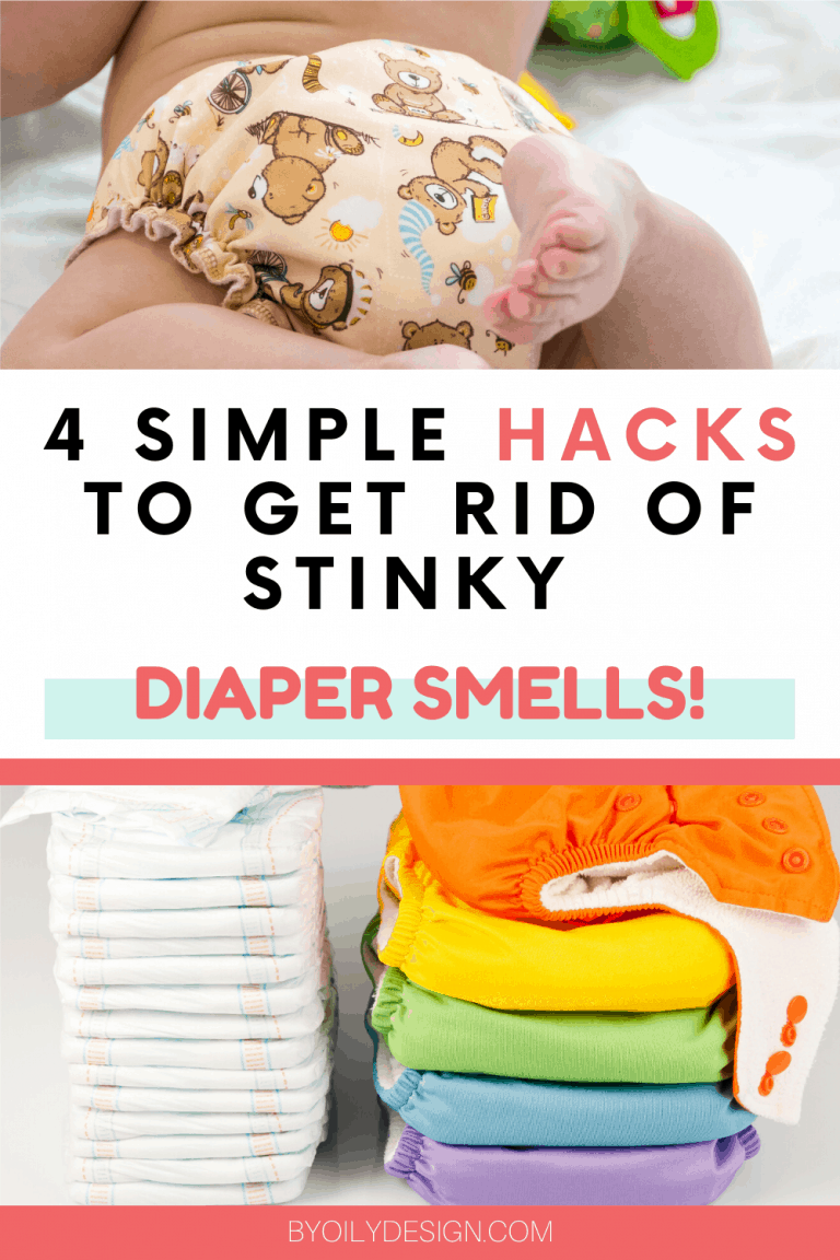 A busy mom's way to neutralize the diaper smell By Oily Design