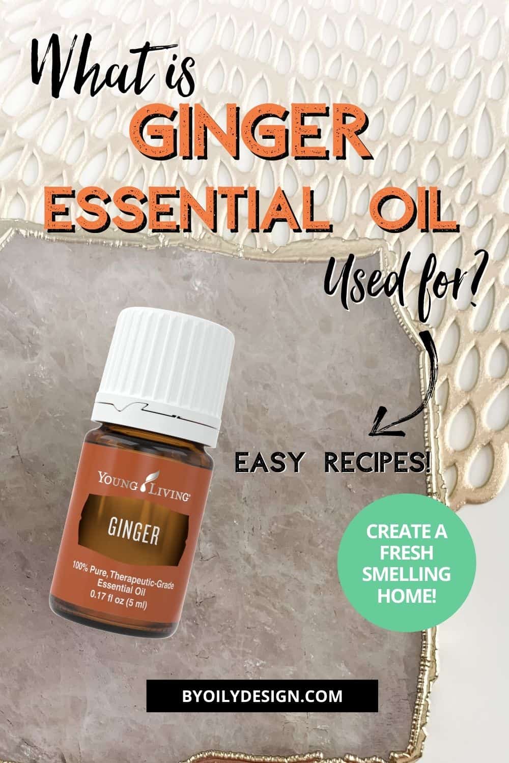 Ginger Essential oil uses - By Oily Design