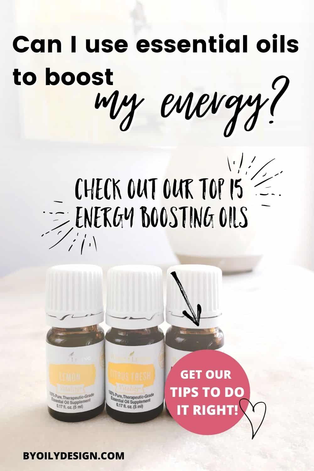 Essential oils for energy - By Oily Design