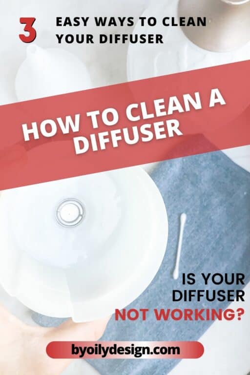 How to clean a diffuser - By Oily Design