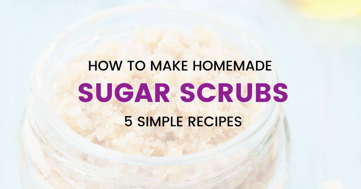 How to make a sugar scrub with essential oils - By Oily Design