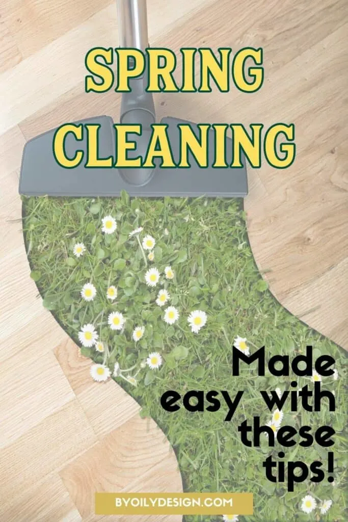 Spring cleaning tips - Creating a natural cleaning routine